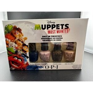 OPI Muppets Most Wanted Nail Polish Set Unisex Mini Multicolor Good Disney 2014